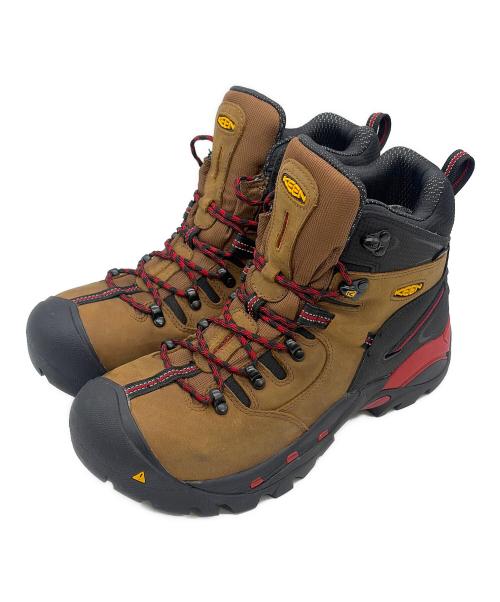 KEEN（キーン）KEEN (キーン) ワークシューズ ブラウン サイズ:SIZE 28cmの古着・服飾アイテム