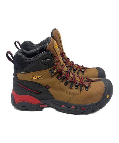 KEEN（キーン）KEEN (キーン) ワークシューズ ブラウン サイズ:SIZE 28cmの古着・服飾アイテム
