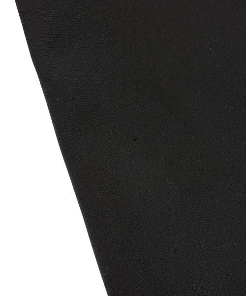 TO BE CHIC（トゥービーシック）TO BE CHIC (トゥービーシック) デュアルストレッチ ZIP チュニック ブラック サイズ:SIZE 42（M)の古着・服飾アイテム