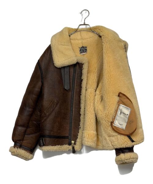 AVIREX（アヴィレックス）AVIREX (アヴィレックス) B-3ジャケット ブラウン サイズ:SIZE 40の古着・服飾アイテム