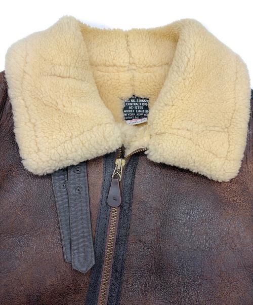 AVIREX（アヴィレックス）AVIREX (アヴィレックス) B-3ジャケット ブラウン サイズ:SIZE 40の古着・服飾アイテム
