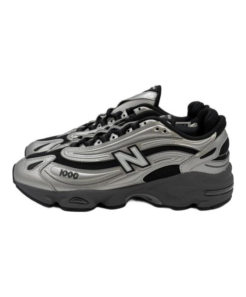 NEW BALANCE（ニューバランス）NEW BALANCE (ニューバランス) スニーカー シルバー×ブラック サイズ:SIZE 27.5cmの古着・服飾アイテム