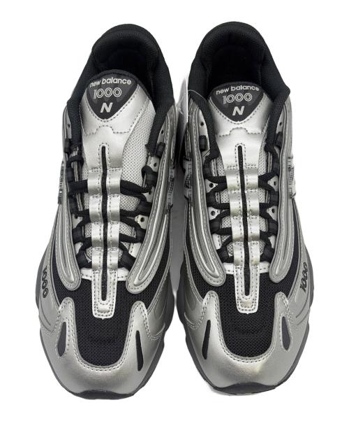 NEW BALANCE（ニューバランス）NEW BALANCE (ニューバランス) スニーカー シルバー×ブラック サイズ:SIZE 27.5cmの古着・服飾アイテム