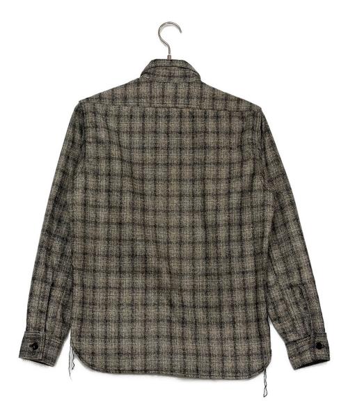 MISTER FREEDOM（ミスターフリーダム）Mister Freedom (ミスターフリーダム) HANDLOOM Shirts グレー サイズ:SIZE Sの古着・服飾アイテム