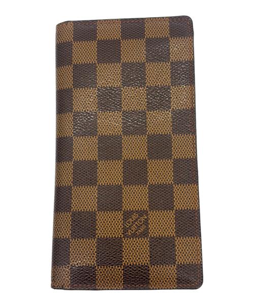 LOUIS VUITTON（ルイ ヴィトン）LOUIS VUITTON (ルイ ヴィトン) 札入れ ブラウンの古着・服飾アイテム
