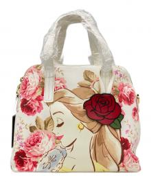 Lounge Fly×DISNEY（ラウンジフライ×ディズニー）の古着「サッチェルバッグ」｜アイボリー