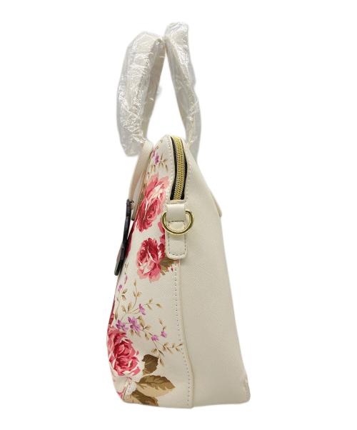 Lounge Fly（ラウンジフライ）Lounge Fly (ラウンジフライ) DISNEY (ディズニー) サッチェルバッグ アイボリー 未使用品の古着・服飾アイテム