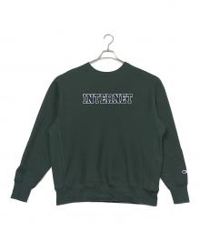Champion REVERSE WEAVE×ANCHOR INC.（チャンピオン リバース ウィーブ×アンカーインク）の古着「スウェット」｜グリーン