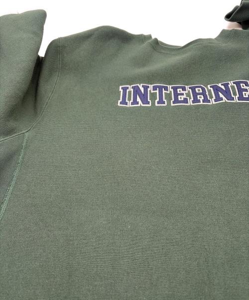 Champion REVERSE WEAVE（チャンピオン リバース ウィーブ）Champion REVERSE WEAVE (チャンピオン リバース ウィーブ) Anchor inc. (アンカーインク) スウェット グリーン サイズ:SIZE XLの古着・服飾アイテム