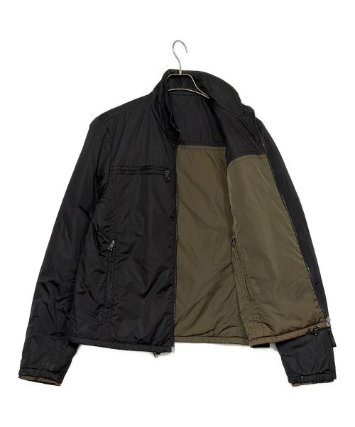 PRADA（プラダ）PRADA (プラダ) 中綿ジャケット ブラック サイズ:SIZE Mの古着・服飾アイテム