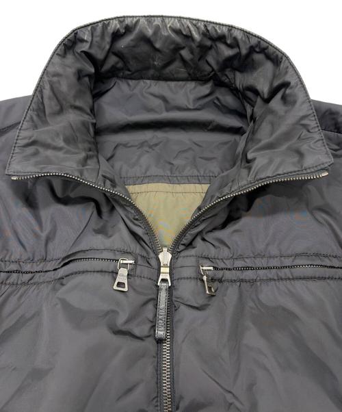 PRADA（プラダ）PRADA (プラダ) 中綿ジャケット ブラック サイズ:SIZE Mの古着・服飾アイテム