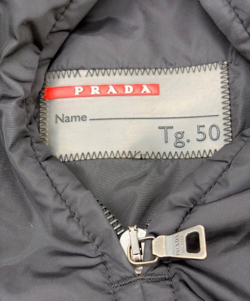 PRADA（プラダ）PRADA (プラダ) 中綿ジャケット ブラック サイズ:SIZE Mの古着・服飾アイテム