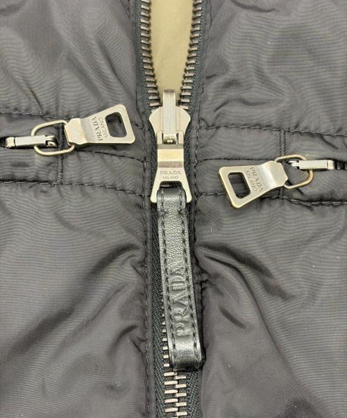 PRADA（プラダ）PRADA (プラダ) 中綿ジャケット ブラック サイズ:SIZE Mの古着・服飾アイテム