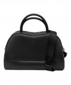 LACOSTEラコステ）の古着「ミニボストンバッグ」｜ブラック