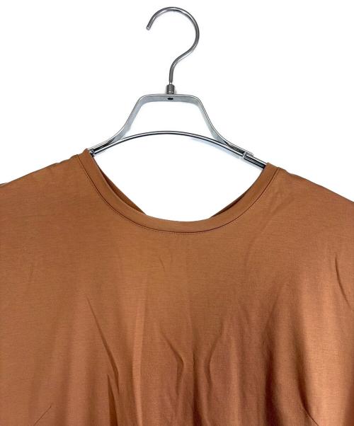 ELENDEEK（エレンディーク）ELENDEEK (エレンディーク) 半袖ワンピース ブラウン サイズ:SIZE 1（S）の古着・服飾アイテム