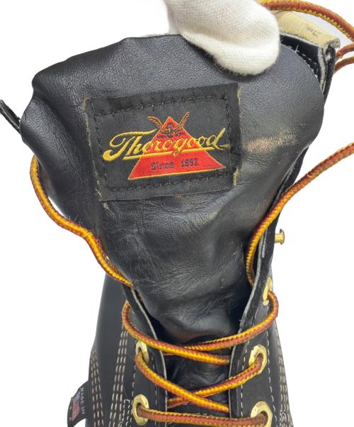 THOROGOOD（ソログッド）Thorogood (ソログッド) ハンティングブーツ ブラック サイズ:8 1/2（27cm）の古着・服飾アイテム