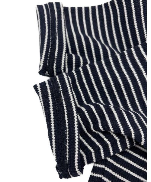 Snidel（スナイデル）Snidel (スナイデル) ハーフスリーブポロカットセット ネイビー×ホワイト サイズ:SIZE XSの古着・服飾アイテム