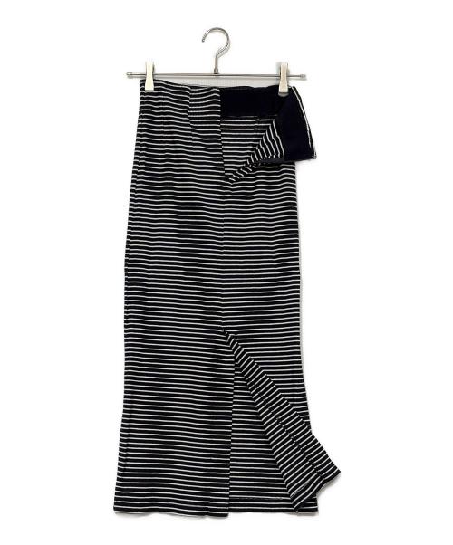 Snidel（スナイデル）Snidel (スナイデル) ハーフスリーブポロカットセット ネイビー×ホワイト サイズ:SIZE XSの古着・服飾アイテム
