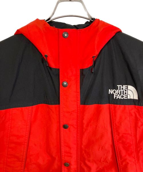 THE NORTH FACE（ザ ノース フェイス）THE NORTH FACE (ザ ノース フェイス) マウンテン ライト ジャケット レッド×ブラック サイズ:Mの古着・服飾アイテム