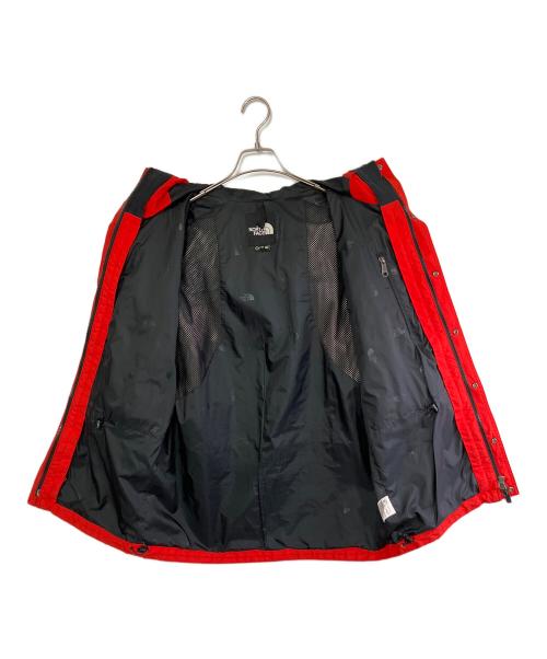 THE NORTH FACE（ザ ノース フェイス）THE NORTH FACE (ザ ノース フェイス) マウンテン ライト ジャケット レッド×ブラック サイズ:Mの古着・服飾アイテム