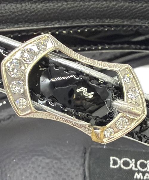 DOLCE & GABBANA（ドルチェ＆ガッバーナ）DOLCE & GABBANA (ドルチェ＆ガッバーナ) スリングバックパンプス ブラック サイズ:SIZE 38（24cm）の古着・服飾アイテム