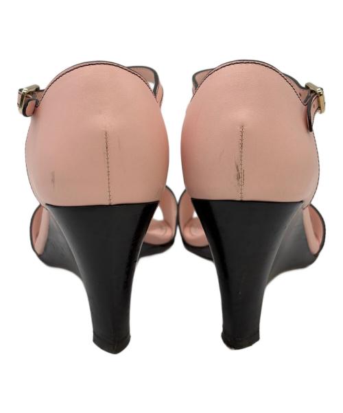 Salvatore Ferragamo（サルヴァトーレ フェラガモ）Salvatore Ferragamo (サルヴァトーレ フェラガモ) ハイヒールパンプス ピンク サイズ:7.5（24.5cm）の古着・服飾アイテム