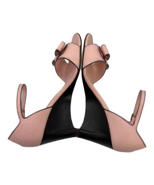 Salvatore Ferragamo（サルヴァトーレ フェラガモ）Salvatore Ferragamo (サルヴァトーレ フェラガモ) ハイヒールパンプス ピンク サイズ:7.5（24.5cm）の古着・服飾アイテム