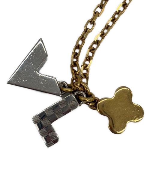 LOUIS VUITTON（ルイ ヴィトン）LOUIS VUITTON (ルイ ヴィトン) パンダンティフ・ラブレターズ ゴールドの古着・服飾アイテム