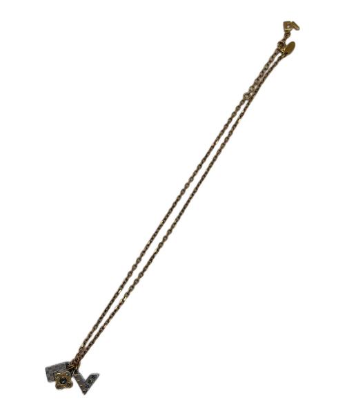 LOUIS VUITTON（ルイ ヴィトン）LOUIS VUITTON (ルイ ヴィトン) パンダンティフ・ラブレターズ ゴールドの古着・服飾アイテム