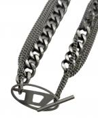 DIESELディーゼル）の古着「チェーンネックレス」｜シルバー