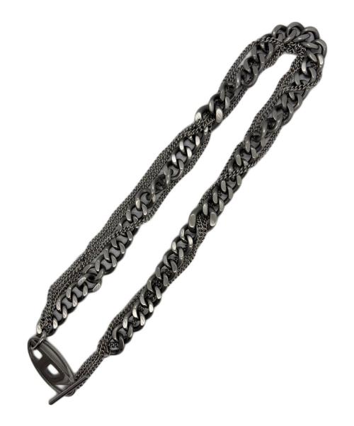 DIESEL（ディーゼル）DIESEL (ディーゼル) チェーンネックレス シルバーの古着・服飾アイテム