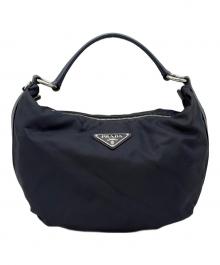 PRADA（プラダ）の古着「ハンドバッグ」｜ネイビー