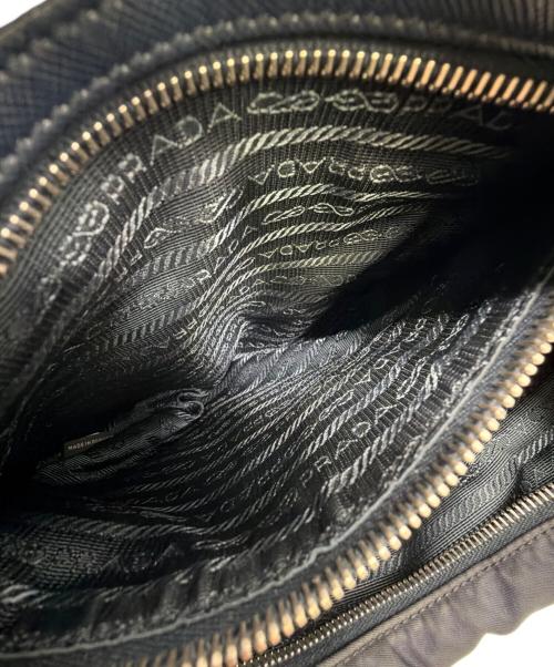 PRADA（プラダ）PRADA (プラダ) ハンドバッグ ネイビーの古着・服飾アイテム
