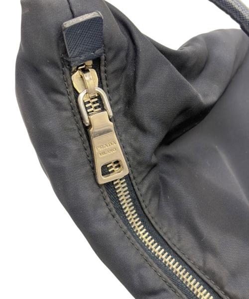 PRADA（プラダ）PRADA (プラダ) ハンドバッグ ネイビーの古着・服飾アイテム