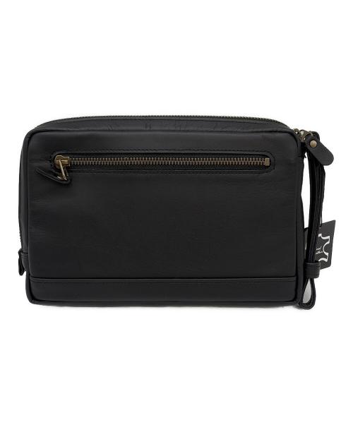 PORTER（ポーター）PORTER (ポーター) クラッチバッグ ブラックの古着・服飾アイテム