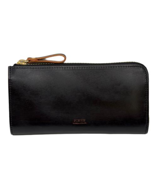 PORTER（ポーター）PORTER (ポーター) LONG WALLET ブラックの古着・服飾アイテム