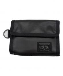 PORTER（ポーター）の古着「2つ折り財布」｜ブラック