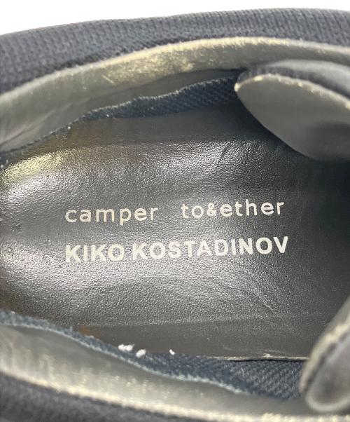 KIKO KOSTADINOV（キコ・コスタディノフ）KIKO KOSTADINOV (キコ・コスタディノフ) CAMPER LAB (カンペールラボ) ローカットスニーカー ブラック サイズ:26.5cmの古着・服飾アイテム