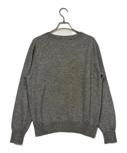 ENFOLD（エンフォルド）ENFOLD (エンフォルド) 薄手ニット グレー サイズ:SIZE 38（M）の古着・服飾アイテム