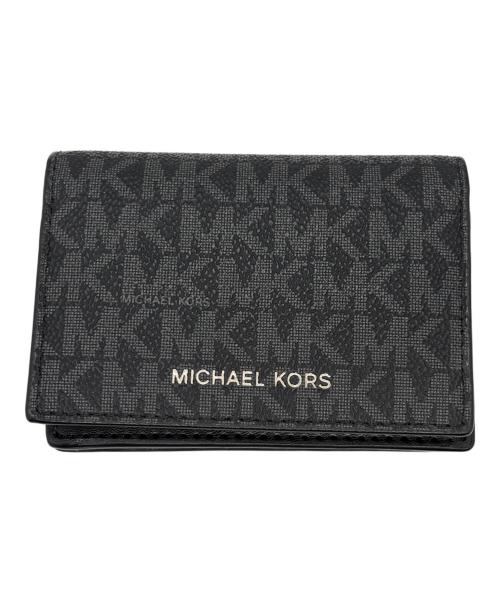 MICHAEL KORS（マイケル・コース）MICHAEL KORS (マイケル・コース) カードケース ブラックの古着・服飾アイテム