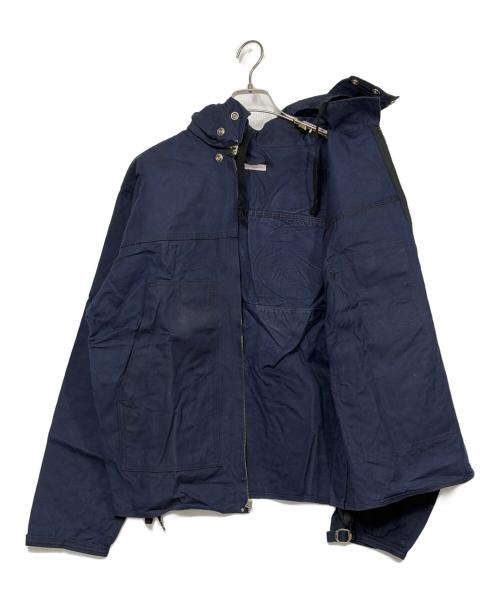 Heller's cafe（ヘラーズカフェ）HELLER'S CAFE (ヘラーズカフェ) ジップジャケット ネイビー サイズ:SIZE 40（M)の古着・服飾アイテム