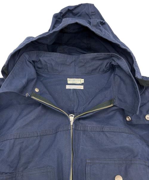 Heller's cafe（ヘラーズカフェ）HELLER'S CAFE (ヘラーズカフェ) ジップジャケット ネイビー サイズ:SIZE 40（M)の古着・服飾アイテム