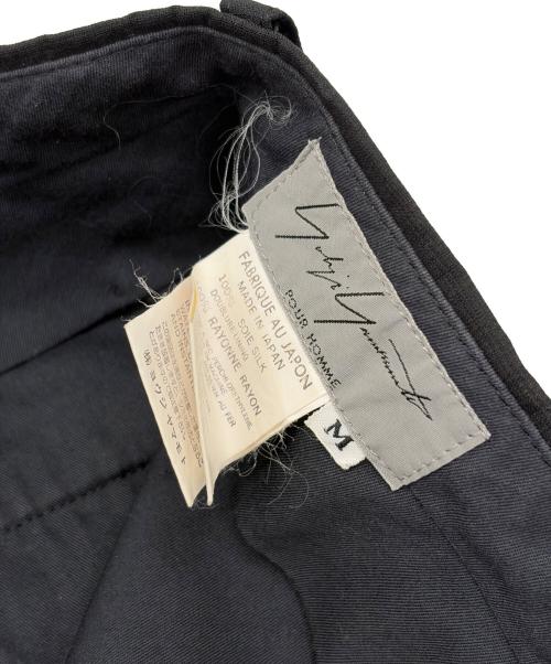 Yohji Yamamoto pour homme（ヨウジヤマモト プールオム）Yohji Yamamoto pour homme (ヨウジヤマモト プールオム) シルクスラックス ブラック サイズ:SIZE Mの古着・服飾アイテム