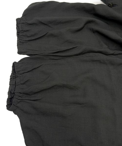 Yohji Yamamoto pour homme（ヨウジヤマモト プールオム）Yohji Yamamoto pour homme (ヨウジヤマモト プールオム) シルクスラックス ブラック サイズ:SIZE Mの古着・服飾アイテム