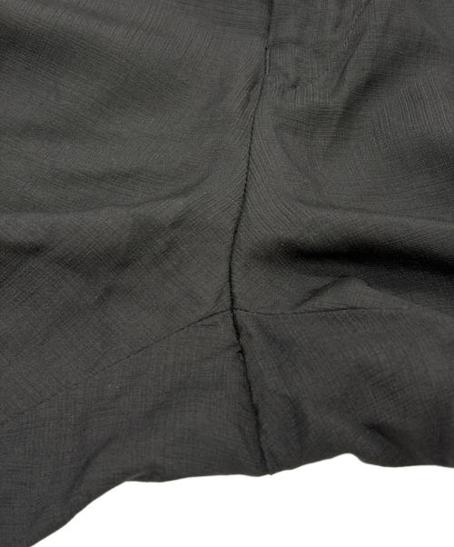 Yohji Yamamoto pour homme（ヨウジヤマモト プールオム）Yohji Yamamoto pour homme (ヨウジヤマモト プールオム) シルクスラックス ブラック サイズ:SIZE Mの古着・服飾アイテム
