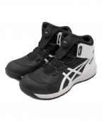 asicsアシックス）の古着「ワークシューズ」｜ブラック