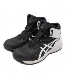asics（アシックス）の古着「ワークシューズ」｜ブラック