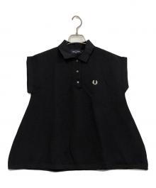 FRED PERRY（フレッドペリー）の古着「ノースリーブポロシャツ」｜ブラック