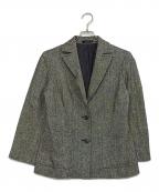 BURBERRY LONDONバーバリーロンドン）の古着「シルクテーラードジャケット」｜グレー