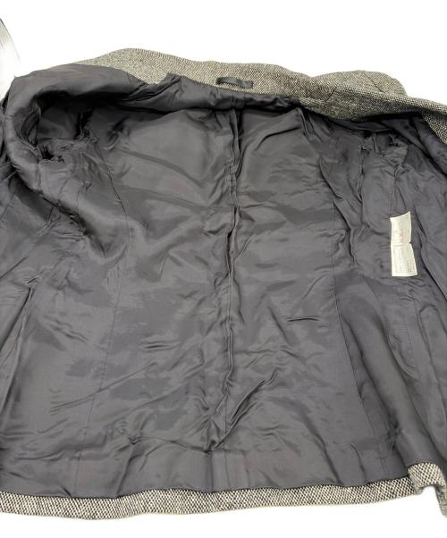 BURBERRY LONDON（バーバリーロンドン）BURBERRY LONDON (バーバリーロンドン) シルクテーラードジャケット グレー サイズ:SIZE 40（M)の古着・服飾アイテム